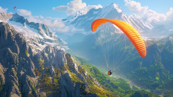 Découvrez le parapente à Chamonix